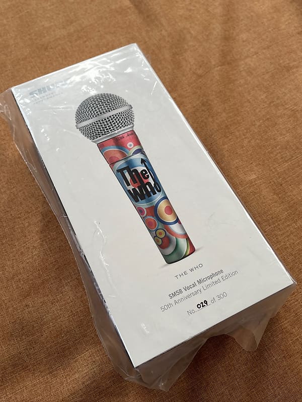 Shure Shure SM58 The Who 50th Anniversary Microphone Mic New