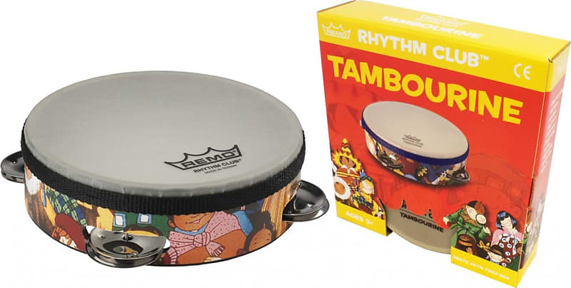 Rhythm Club® Tambourine - Rhythm Kids, 6" image 1