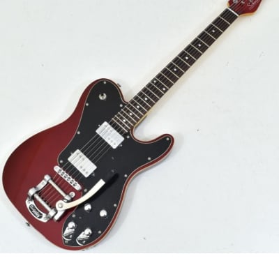 Schecter PT Fastback II B Electric Guitar in Metallic Red Finish image 4