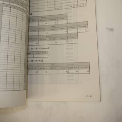 Roland JD-800 Owner's Manual I User's Guide & Manual II Reference Guide Books image 7