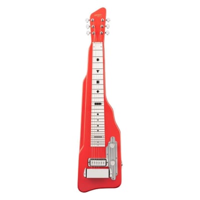Gretsch G5700 Electromatic 6-String Right-Handed Lap Steel Electric Guitar with Gloss Finish and Mahogany Body (Tahiti Red) image 1