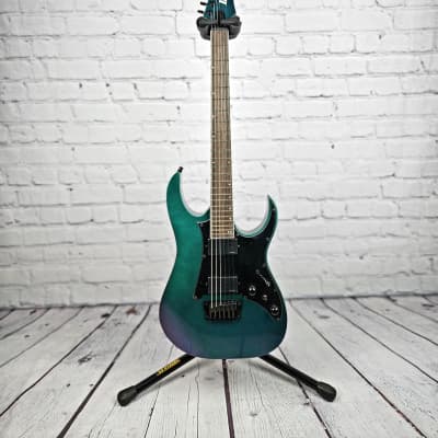 Ibanez Axion Label RG631ALF BCM 6 String Electric Guitar Blue 