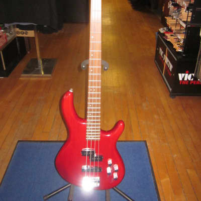 Cort  ACTION BASS PLUS TR 4-String Electric Bass Trans Red image 8