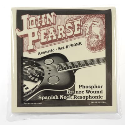 John Pearse Acoustic Strings Phosphor Bronze Spanish Neck Resophonic 13-56 for sale