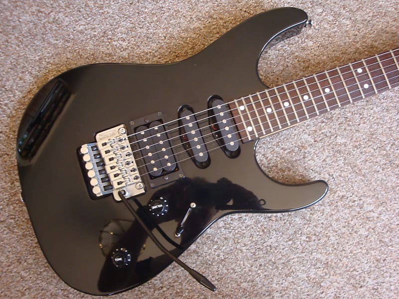 Charvel CDS-045 SSH 1993 Black Made in Japan | Reverb