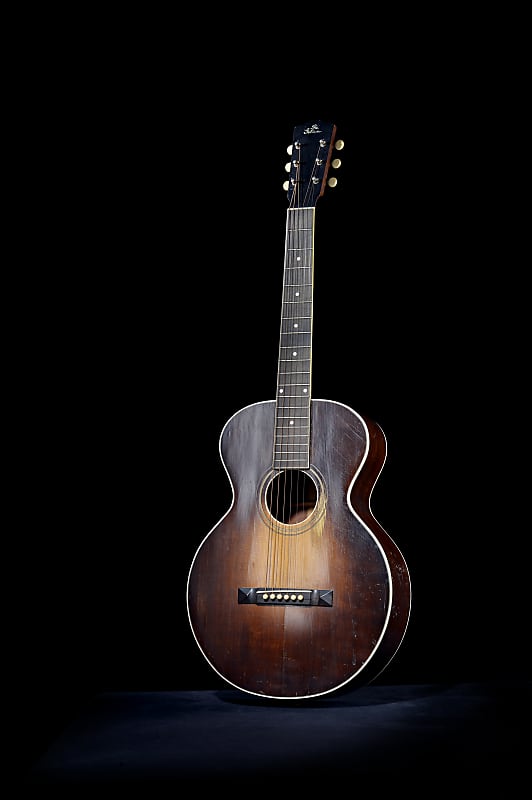 1927 Gibson L-1 brown shaded, played by Jo Satriani MTV Unplugged 1990 with new  case image 1
