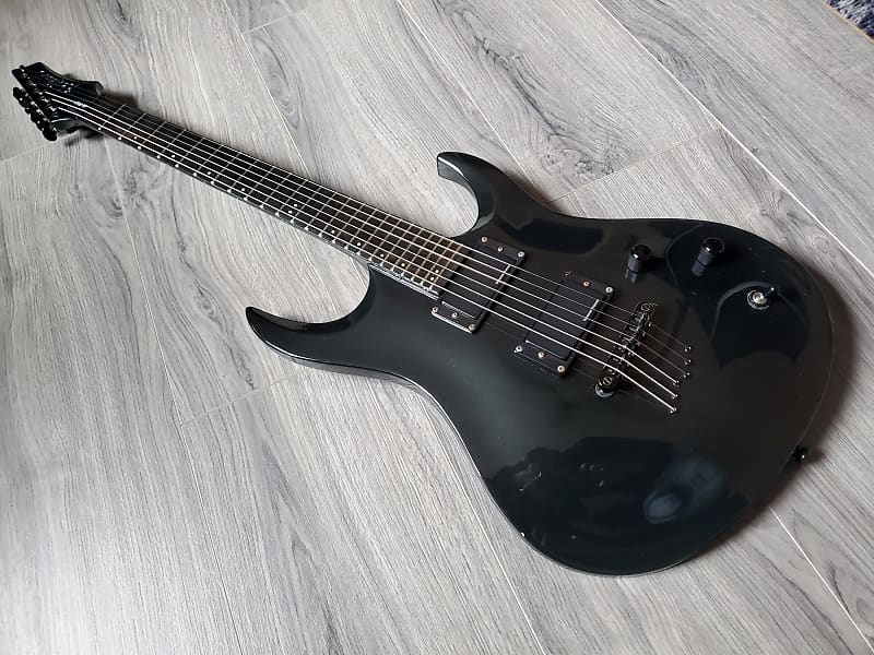 Washburn XMPRO2F Electric Guitar - Black - Evolution Music