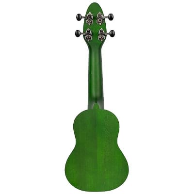 Ortega Guitars K1-GR Keiki Sopranino Ukulele in Green image 2