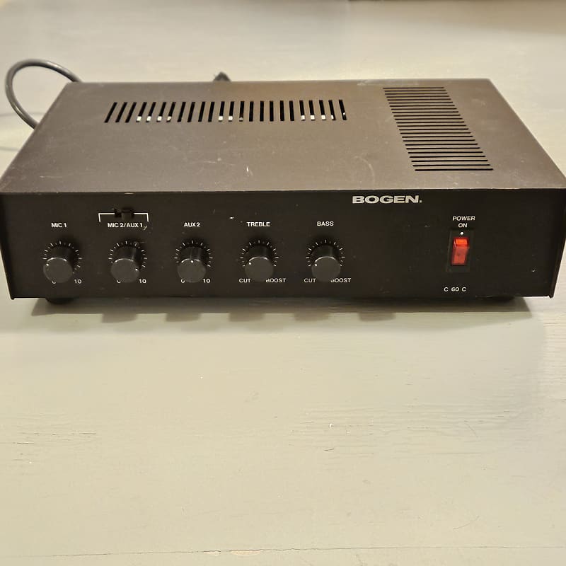 Bogen C 60 C Public Address Mixer Amplifier Reverb