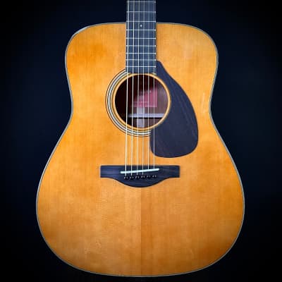 Yamaha FG5 Red Label Dreadnought Natural | Reverb