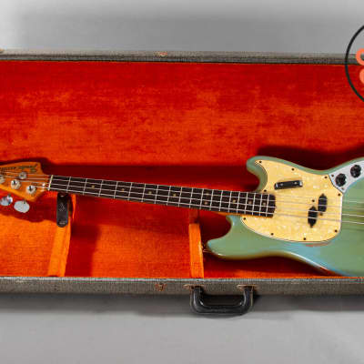 1967 Fender Mustang Bass Daphne Blue image 1