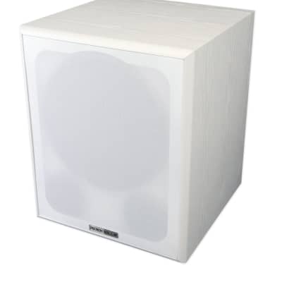 Rockville BluTube Amplifier Home Receiver+6.5" White Bookshelf Speakers+12" Sub image 4