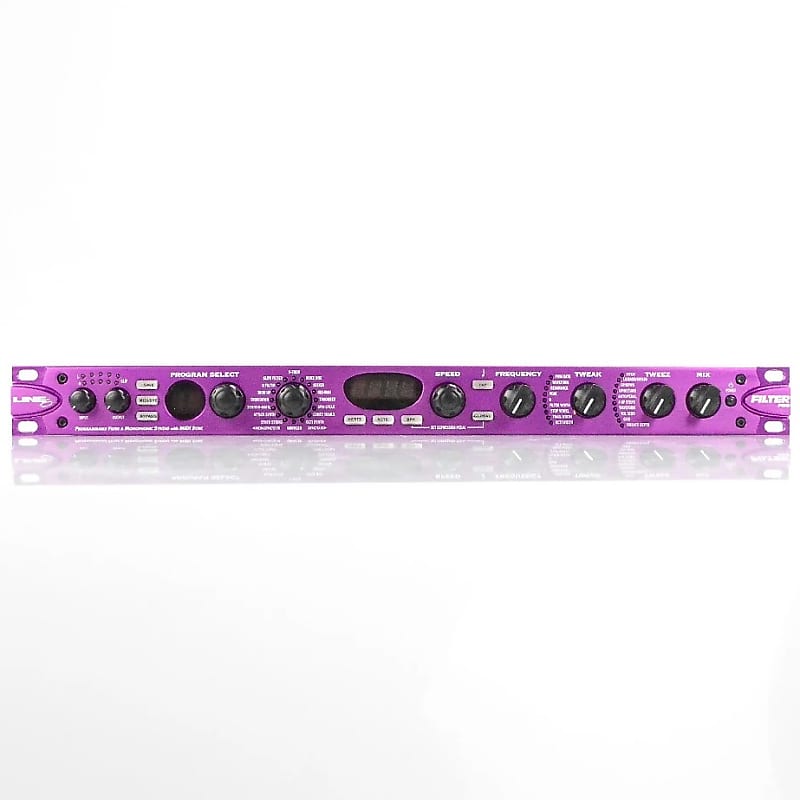 Line 6 Filter Pro Rackmount Programmable Filter / Synth Effect image 1