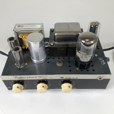 Vintage 1959 Masco Audiosphere A-10 Tube Amplifier image 2