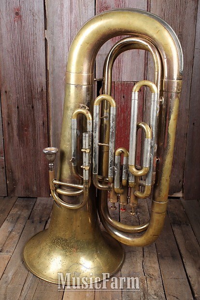 Meinl Weston Vintage Model 10 BBb 3 4 Size Tuba with Mouthpiece Made in Germany Reverb Norway