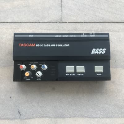 Tascam BS-30 Bass Amp Simulator (Made in Japan) | Reverb