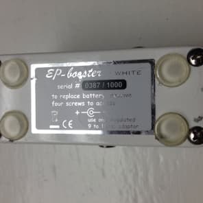 Xotic EP Booster White (limited edition, only 1000 made
