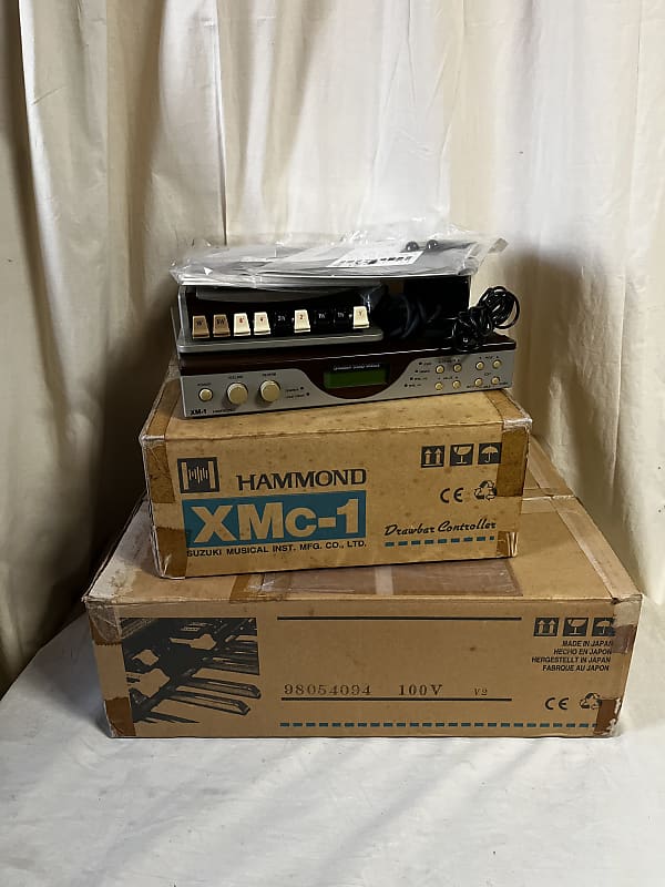 Hammond XM1 Drawbar Sound Module & XMC1 drawbars Reverb Australia