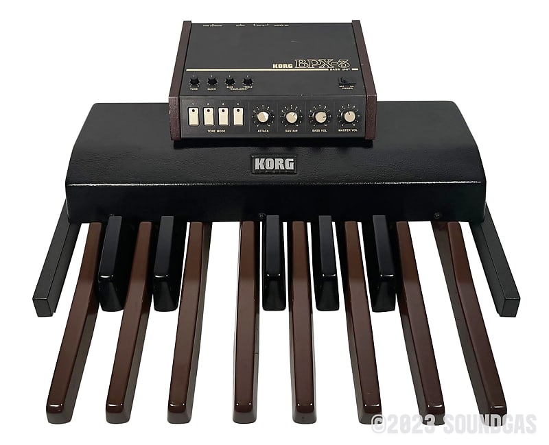 Korg BPX-3 Bass Synth & PK-13 Pedals *Serviced* | Reverb