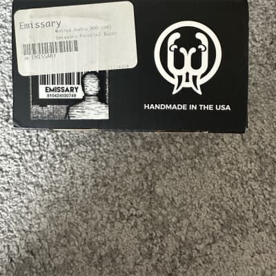 Reverb.com listing, price, conditions, and images for walrus-audio-emissary-parallel-boost