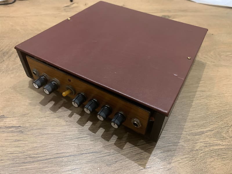 Custom Soviet Table top Tube Preamp 2 channels crunch Reverb