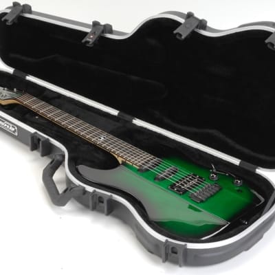 SKB 1SKB-FS-6 Deluxe Strat/Tele Guitar Hard Case with TSA Latches