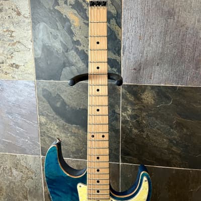 Tom Anderson Drop Top  1991 Teal Figured Maple Top OHSC (682) image 3