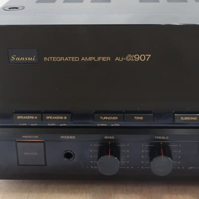 Sansui, AU-a907 - 1986 - Integrated Amplifier - 180 watts per Channel!!! image 2