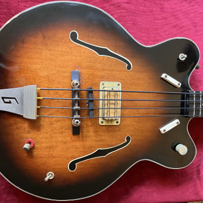 1964 Gretsch 6070 Country Gentleman Bass Guitar Sunburst for sale
