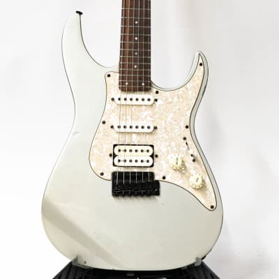 Fernandes Retrorocket - FG RRX06 - HSS Electric Guitar - Vintage Silver for sale