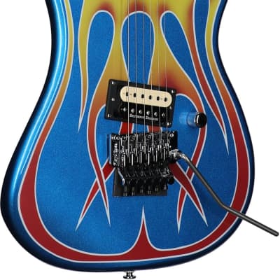 Kramer Baretta Graphics Series Electric Guitar (with Soft Case), Hot Rod image 3