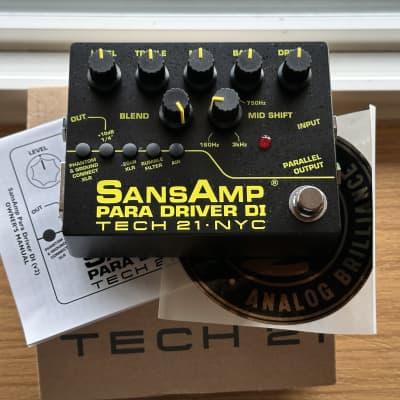 Reverb.com listing, price, conditions, and images for tech-21-para-driver-di