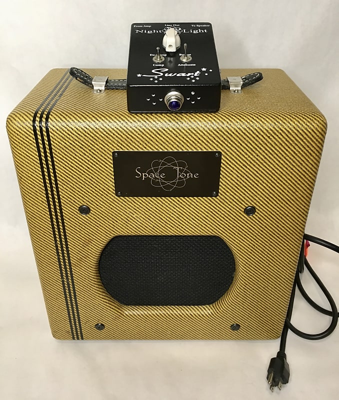 Swart Space Tone with Night Light Attenuator Tweed Reverb