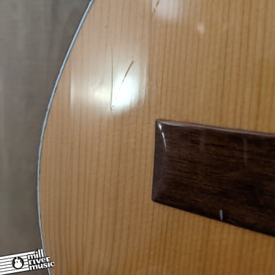 Strunal 5454 1/4 Size Vintage Classical Acoustic Guitar / 6-String Ukulele Natural image 8
