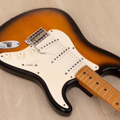 1994 Fender American Vintage '57 Stratocaster Sunburst Near-Mint w/ Hangtags, Case image 8