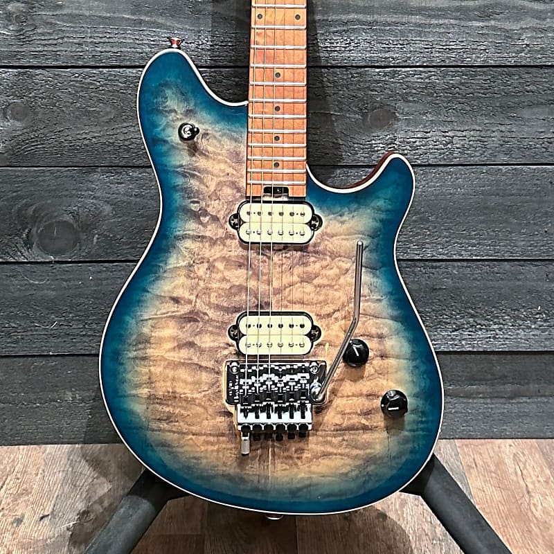 EVH Wolfgang Special QM Electric Guitar - Indigo Burst image 1
