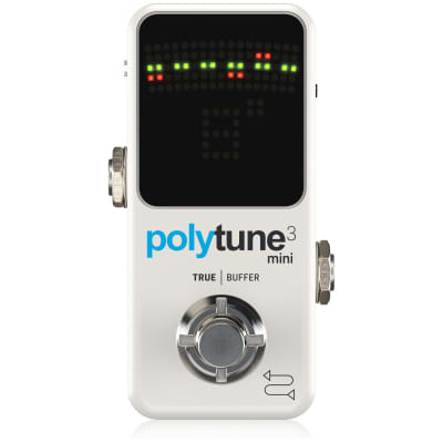 TC Electronic Polytune 3 Noir Mini Polyphonic Tuning Pedal | Reverb