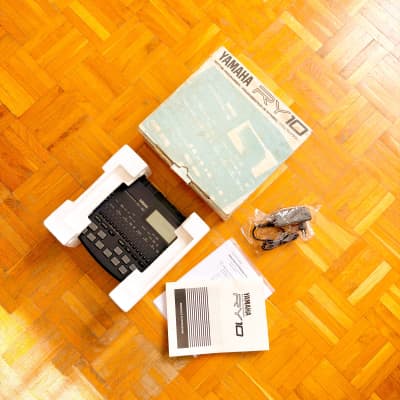 Yamaha RY-10 Rhythm Composer (Japan, 1992) cool and vintage drum machine and sequencer groove box! With original box, packaging and original manual! Rare!