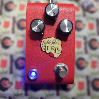 Hello Sailor Effects Anchor Drive - Red leatherette for sale