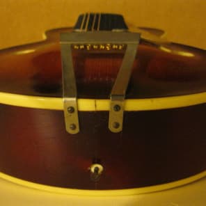 Arnold Hoyer Vintage  c.1960 Sunburst Guitar-Bodied Electro-Mandolin/ Mandolinetto. image 12
