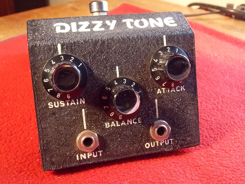 Elka Dizzy Tone fuzz pedal. Ultra rare 1967 original. Thee pedal used by  Jext Telez.