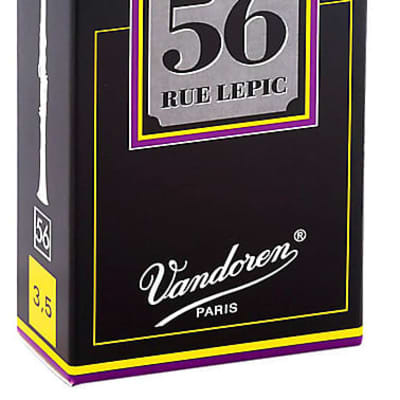 Vandoren 56 Rue Lepic Bb Clarinet Reeds Strength 3.5 (Box of 10) image 2