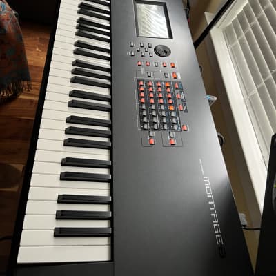 Yamaha Montage 8 Flagship Synthesizer 2019 - Present - Black