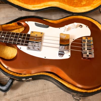 Gibson Melody Maker Bass 1968 - Sparkling Burgundy Metallic image 14