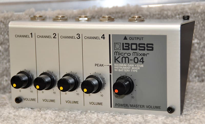 国産超特価boss km-04 mixer ヴィンテージ 80s ギター