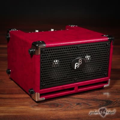 Phil Jones Bass BG-120 Bass Cub Pro 2x5” 120W Combo Amp w/ Carry Bag – Red image 2