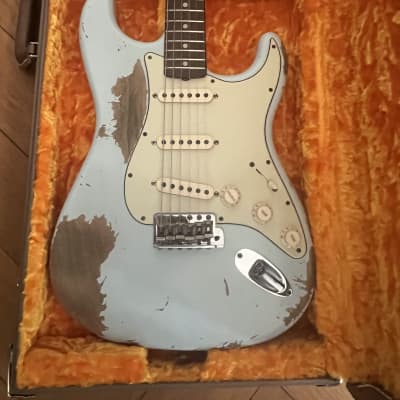 Fender Fender Customshop 63 Stratocaster Relic 2021 - Sonic Blue image 3