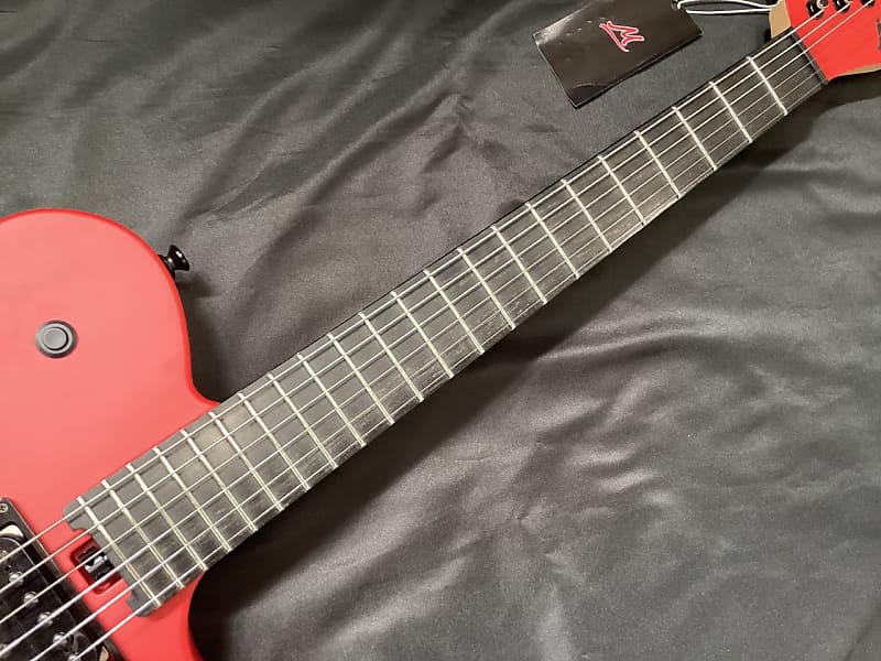 Manson Guitar Works MA-EV Satin Fire Red【Sale】 | Reverb Czechia