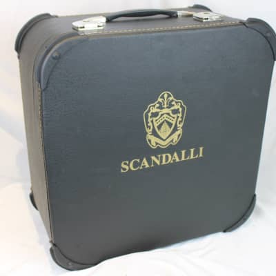 NEW Black Scandalli Polifonico IX Piano Accordion LMMM 37 96 image 2