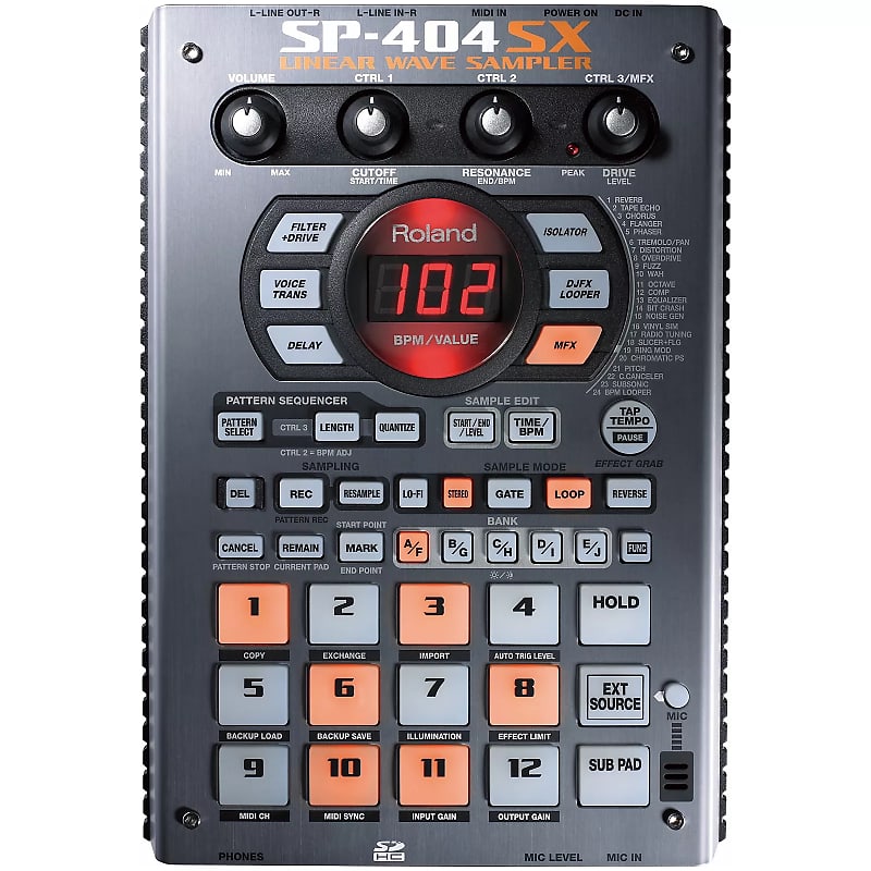 Roland SP-404SX Linear Wave Sampler | Reverb